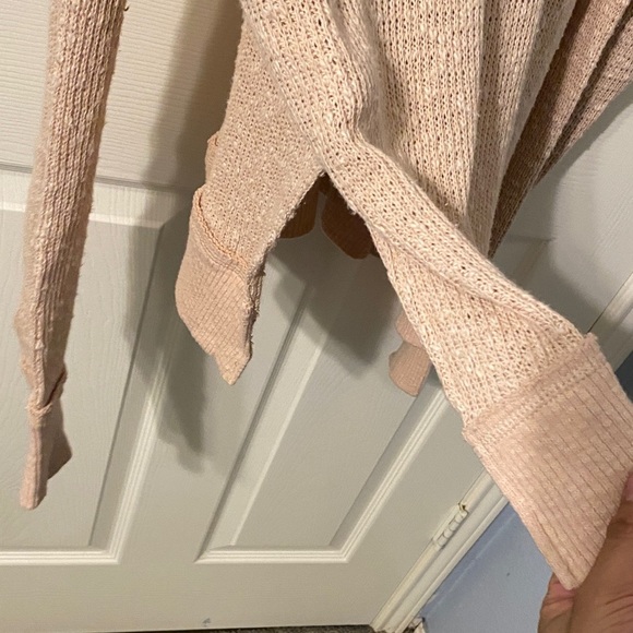 We The Free Cozy Beige Cowl Neck Sweater - Picture 6 of 9